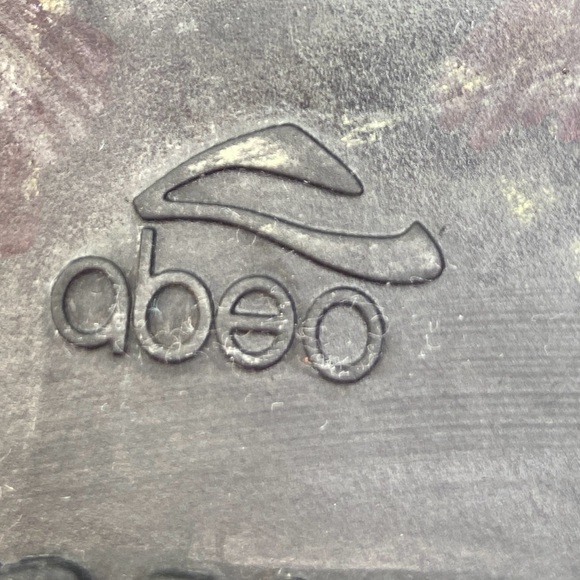 Abeo Bio System Tia Ballet Flats Womens 8.5 N Black Leather Slip On Shoes Arch - Picture 8 of 9